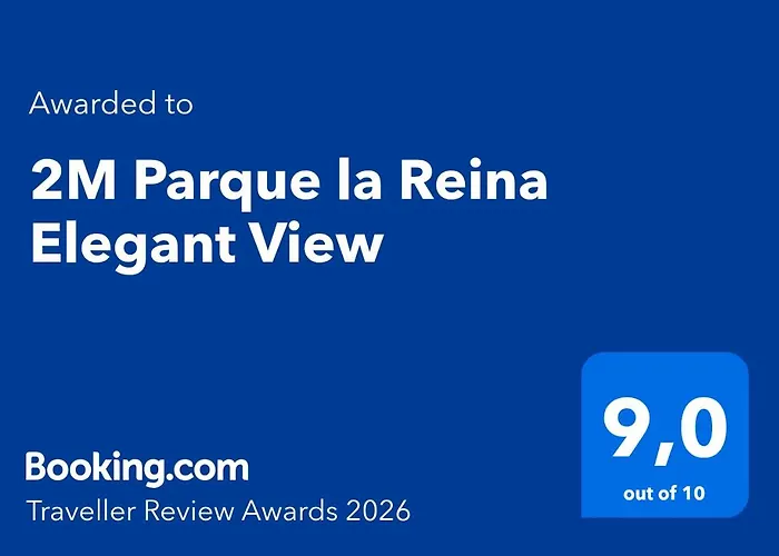 2m Parque La Reina Elegant View Apartment
